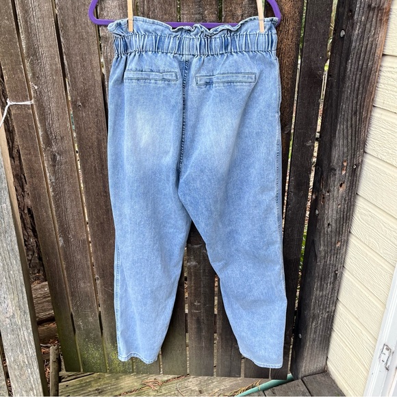 Disney Her Universe Mickey & Minnie Paperbag Drawstring Jeans Sz XL - Picture 2 of 16